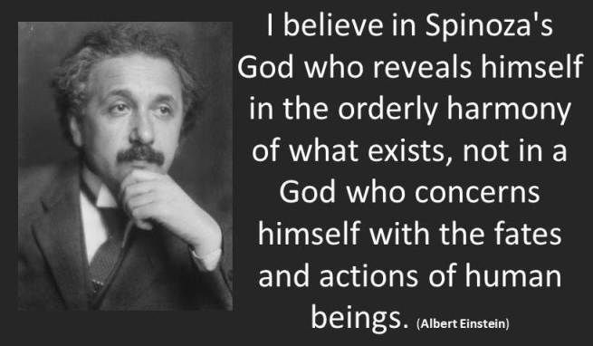 Albert Einstein Quote on Pantheism